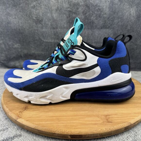 Nike Kids Sneakers - Blue, Black, White, Teal - Picture 4 of 10